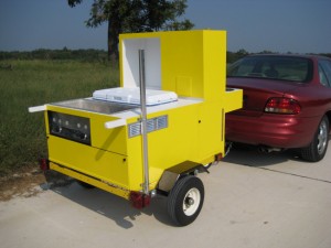 You can build this hot dog cart