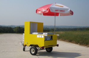You can build this hot dog cart